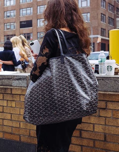 celebrities goyard tote|goyards saint louis bag.